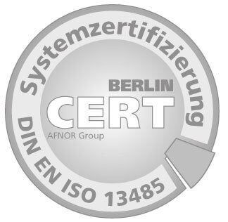 Zertzeichen ISO13485