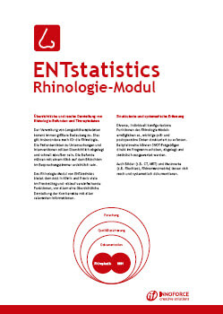 ENTstatistics Rhinologie PDF-Broschüre DE
